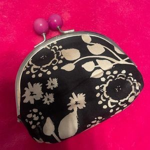 Thirty-one floral coin purse